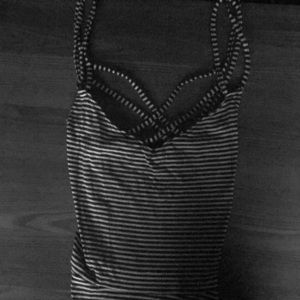 Hollister | Fit & Flare | Dress | Cross hatch | L